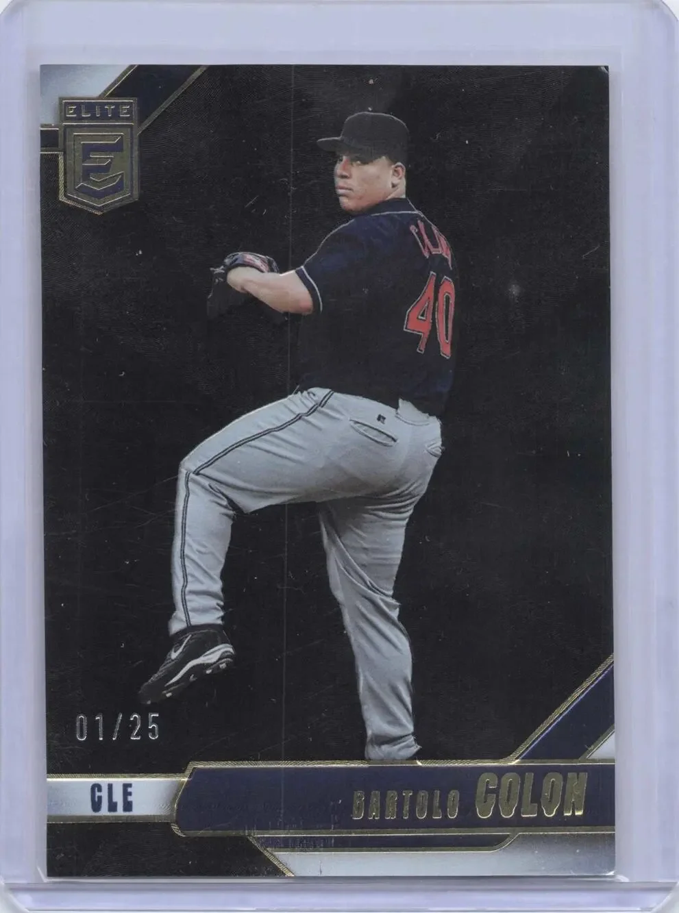 2026 Donruss Elite Bartolo Colon #69 /25 01/25 Cleveland First Print